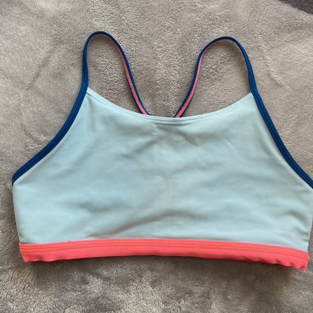 Ivivva swim top with racer back straps size 14